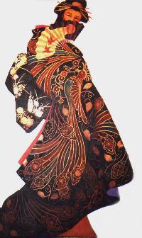 Peacock Kimono — Bakasan
